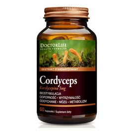 Cordyceps 500mg suplement diety 60 kapsułek