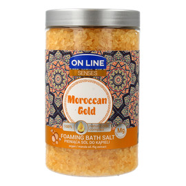 Pieniąca Sól do kąpieli Moroccan Gold