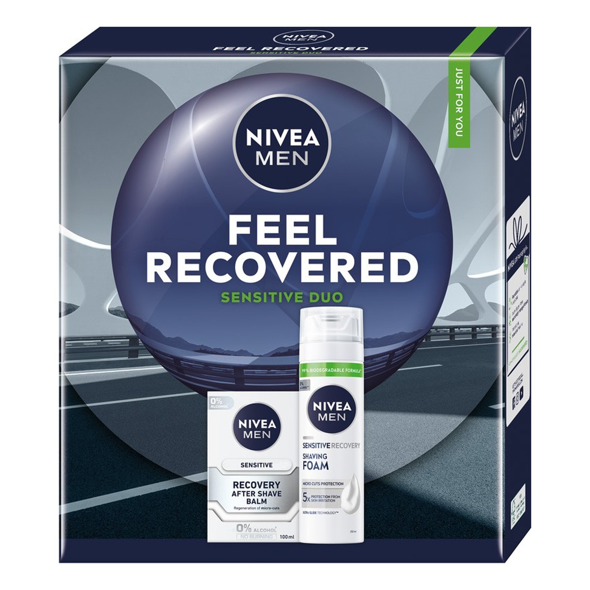 Nivea Men Feel Recovered Zestaw kosmetyków dla mężczyzn