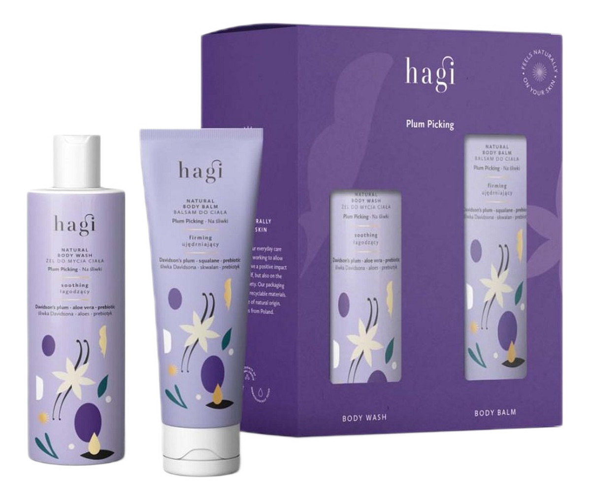 zestaw żel do mycia ciała 300ml + balsam do ciała 300ml