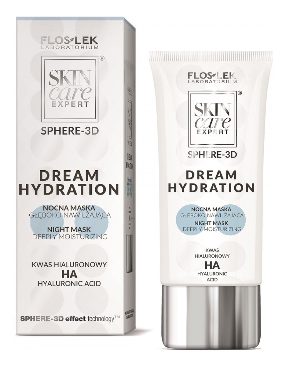 Sphere-3D Nocna Maska głęboko nawilżająca Dream Hydration