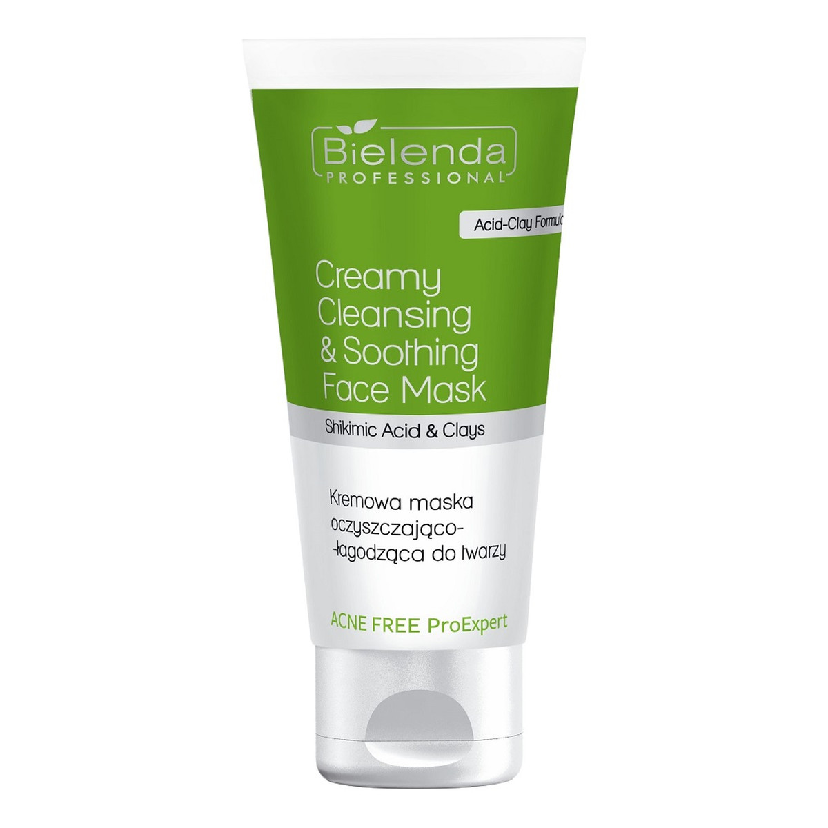 Bielenda Professional Acne Free ProExpert Kremowa maska oczyszczająco-łagodząca do twarzy 150ml