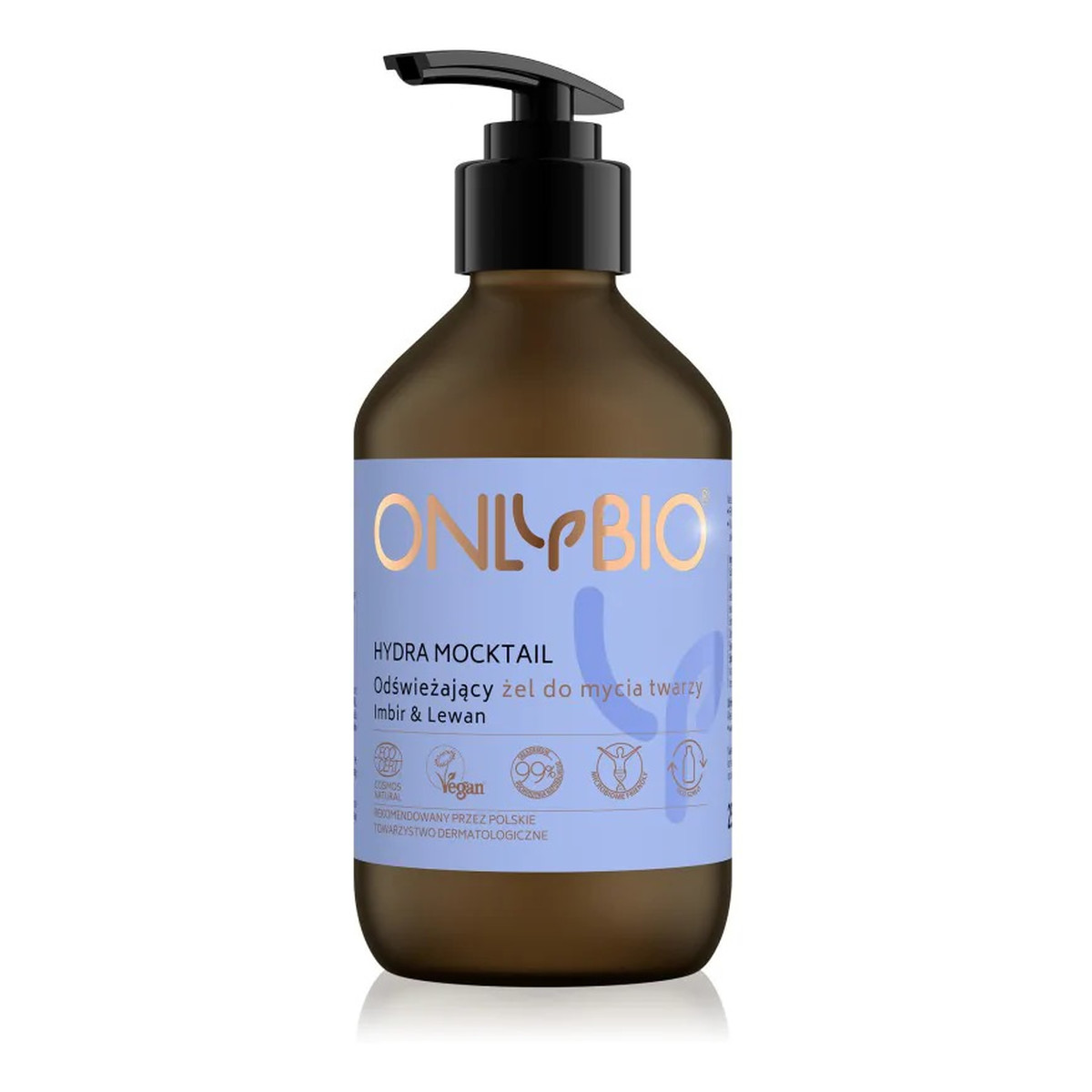 OnlyBio Hydra Mocktail odświeżający Żel do mycia twarzy 250ml