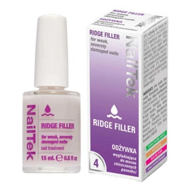 Ridge Filler 4 – odżywka wygładzająca do mocno zniszczonych paznokci 15 ml
