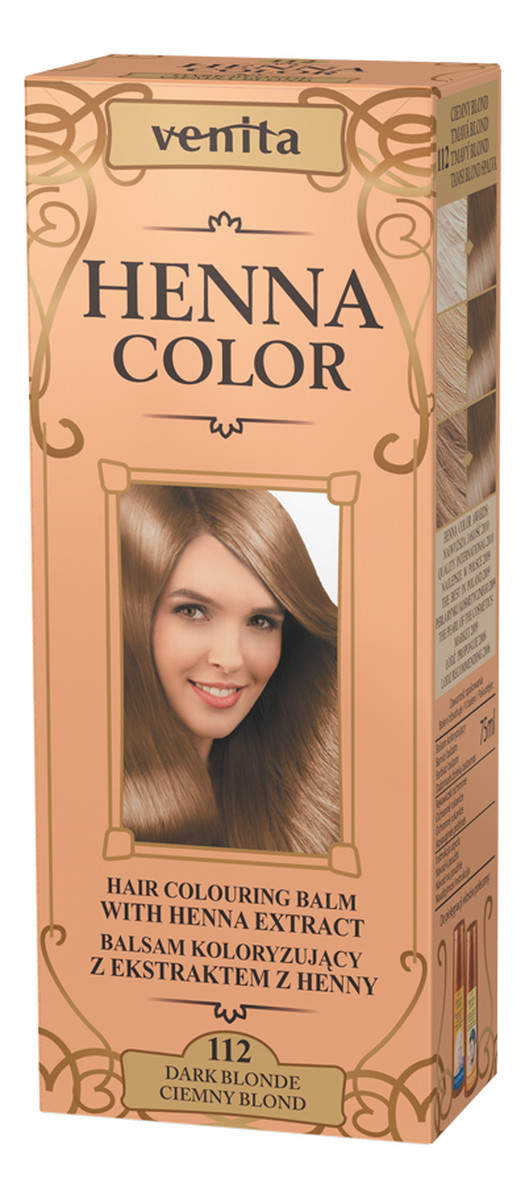 Balsam koloryzujący z ekstraktem z henny TUBA