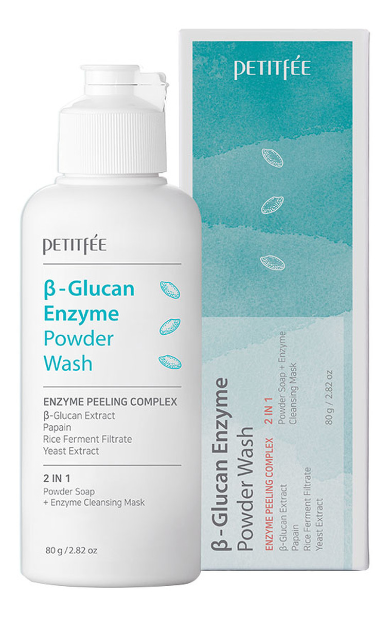 B-Glucan Enzyme Powder Wash nawilżająco-kojący puder enzymatyczny do twarzy