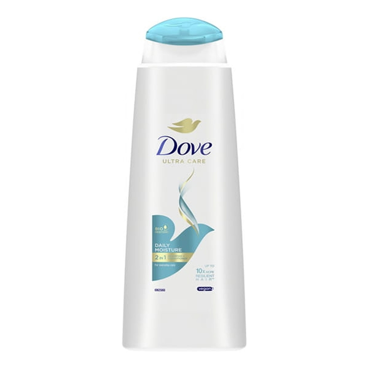 Dove Daily Moisture Szampon do wszystkich rodzajów włosów 2w1 400ml