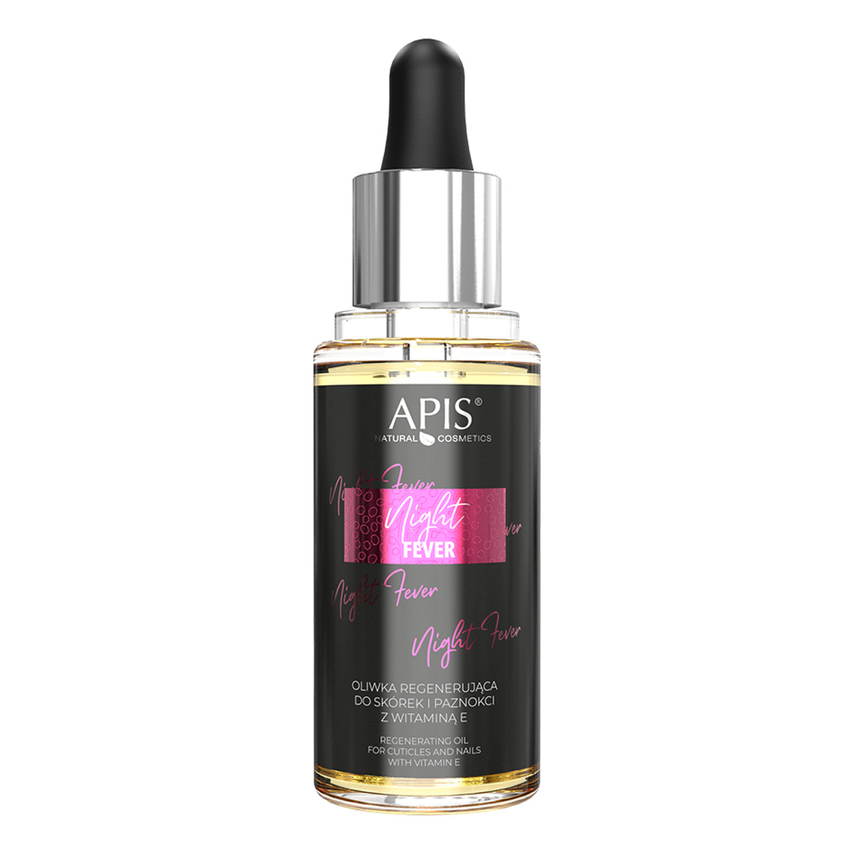 Apis Night Fiver Oliwka regenerująca do skórek i paznokci z witaminą E 30ml