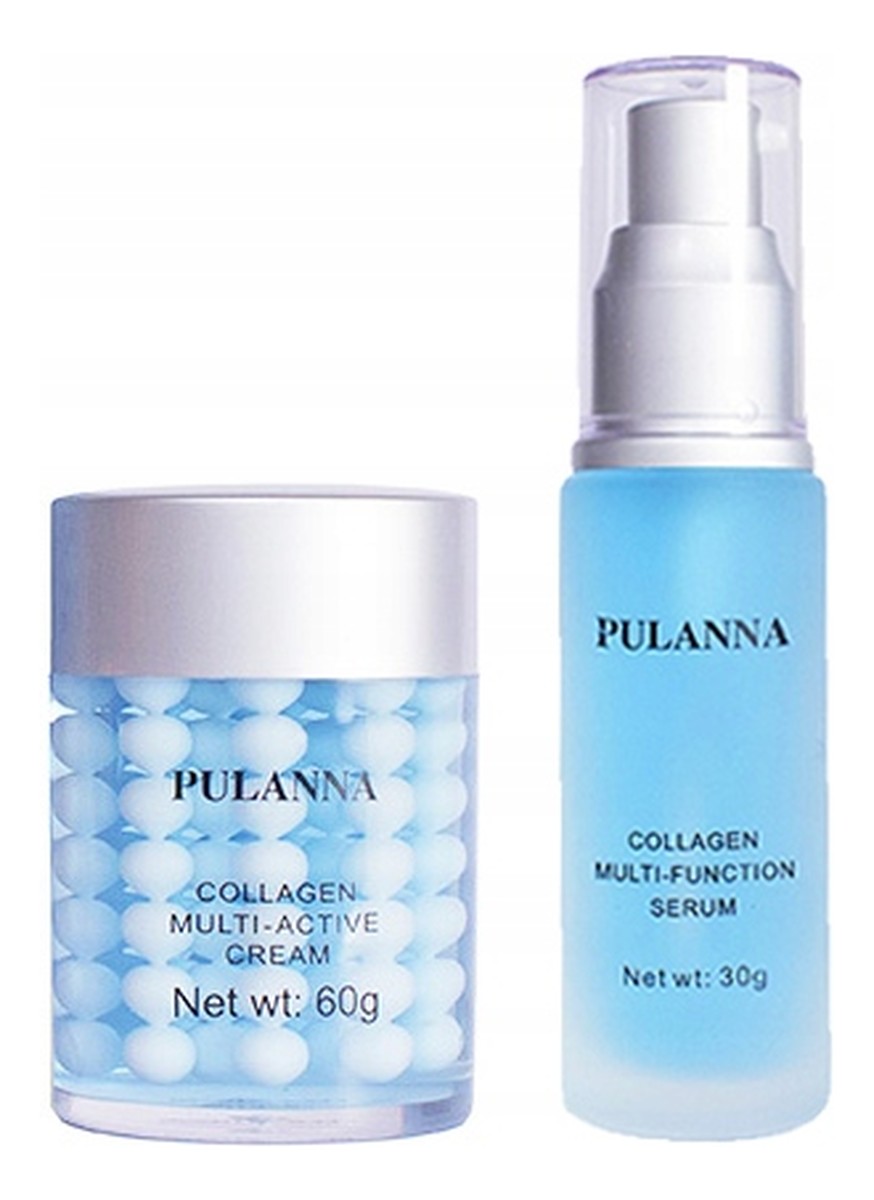 Zestaw multiaktywny krem + serum kolagenowe