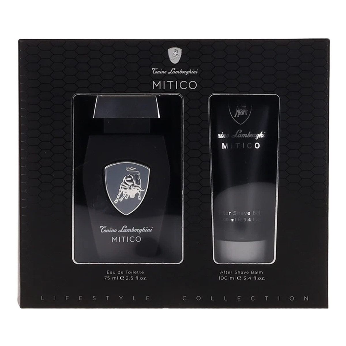 Tonino Lamborghini Mitico zestaw woda toaletowa spray 75ml + balsam po goleniu 100ml