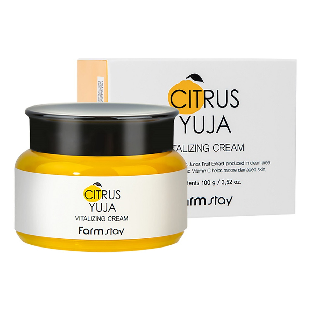 Farmstay Citrus Yuja rewitalizujący Krem do twarzy 100ml