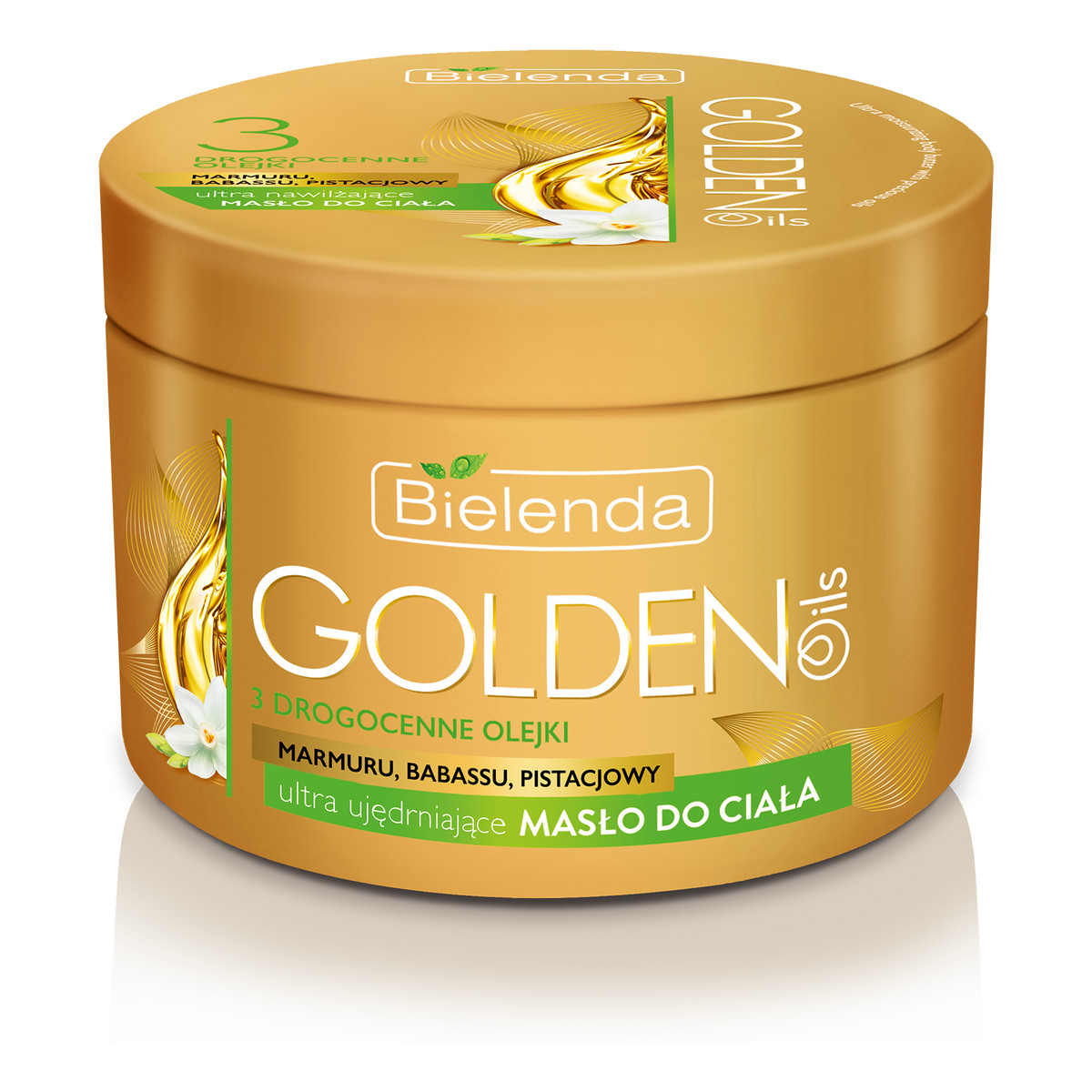 Bielenda Golden Oils Ultra Ujędrnianie Ultra Ujędrniające Masło Do Ciała z Drogocennymi Olejkami 200ml