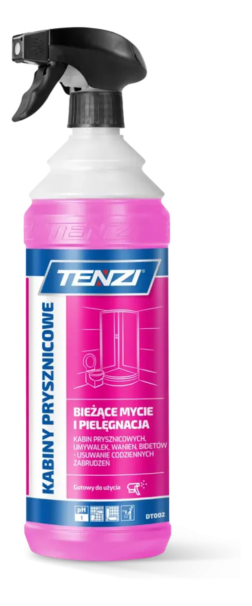Środek do czyszczenia kabin prysznicowych