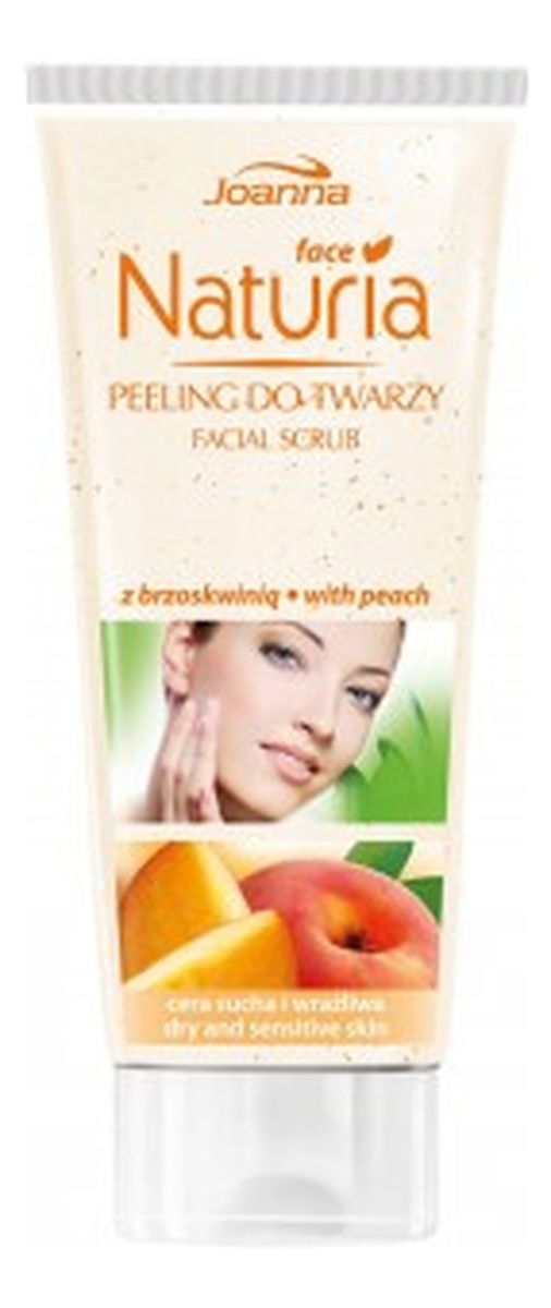Peeling Do Twarzy z Brzoskwinią
