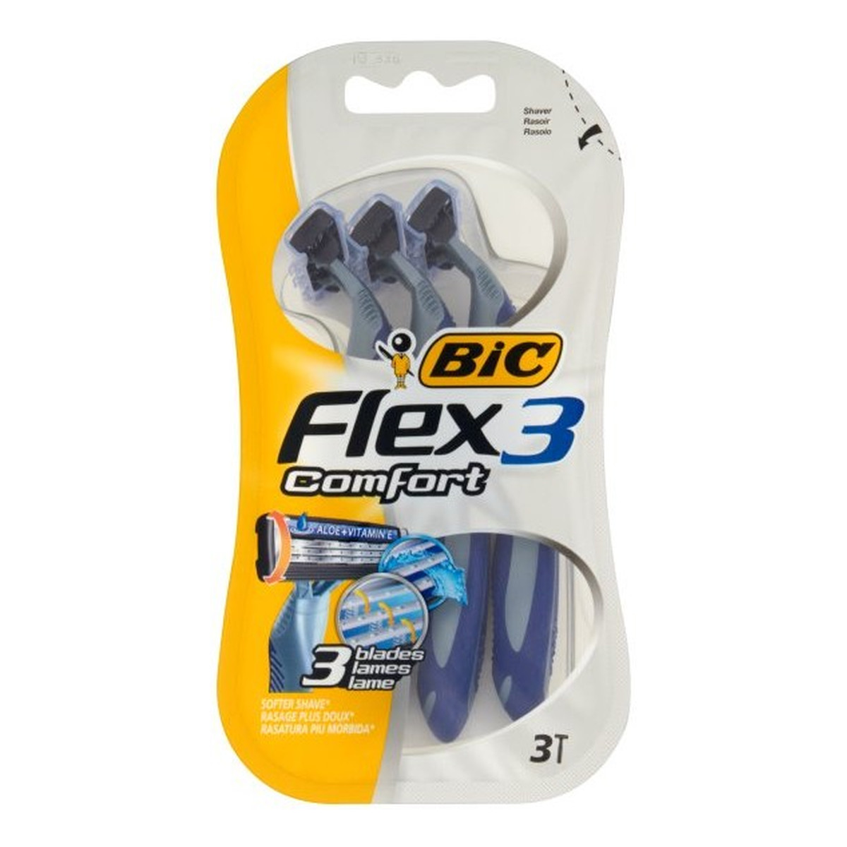 Bic Flex 3 Comfort Maszynki do golenia sztuki 3szt.