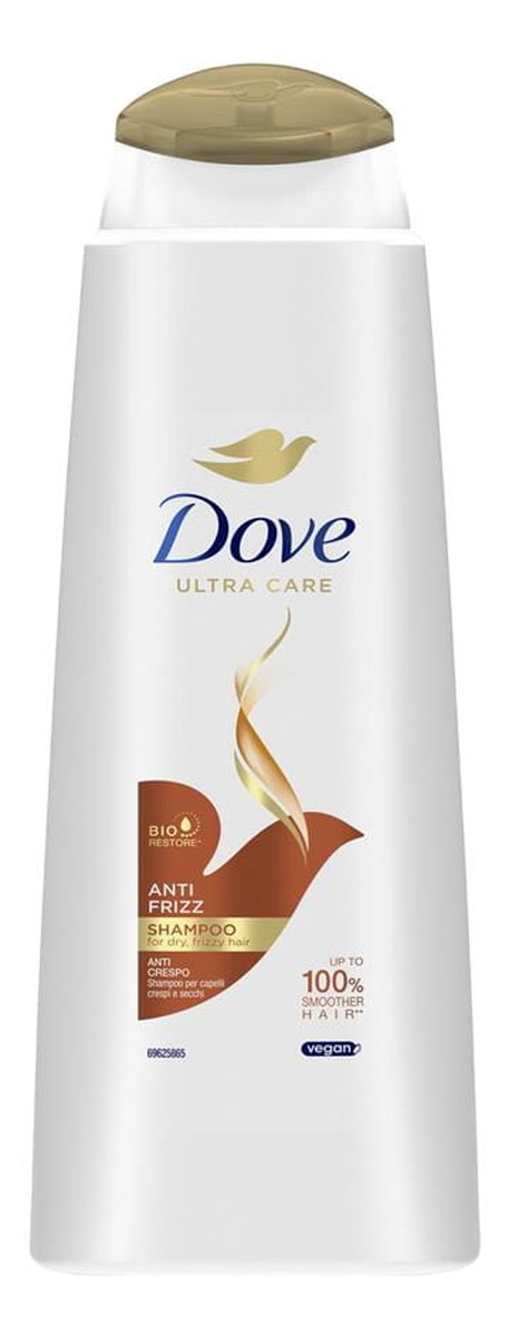 Szampon wygładzający do włosów kręconych i suchych