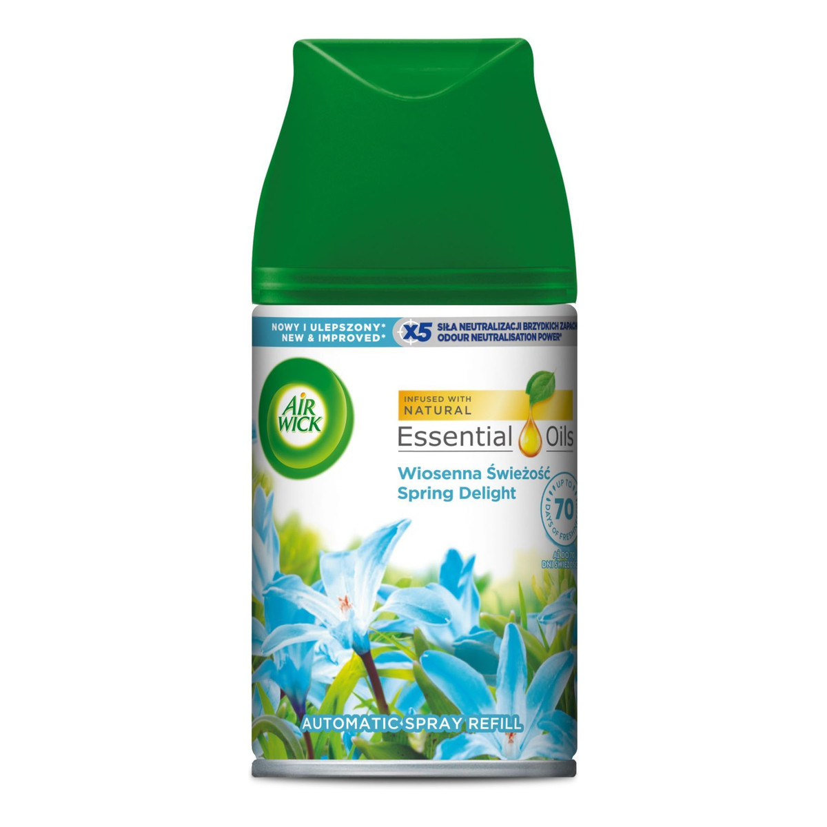 Air Wick Freshmatic Odświeżacz powietrza nuty kwiatów i soczystych owoców 250ml
