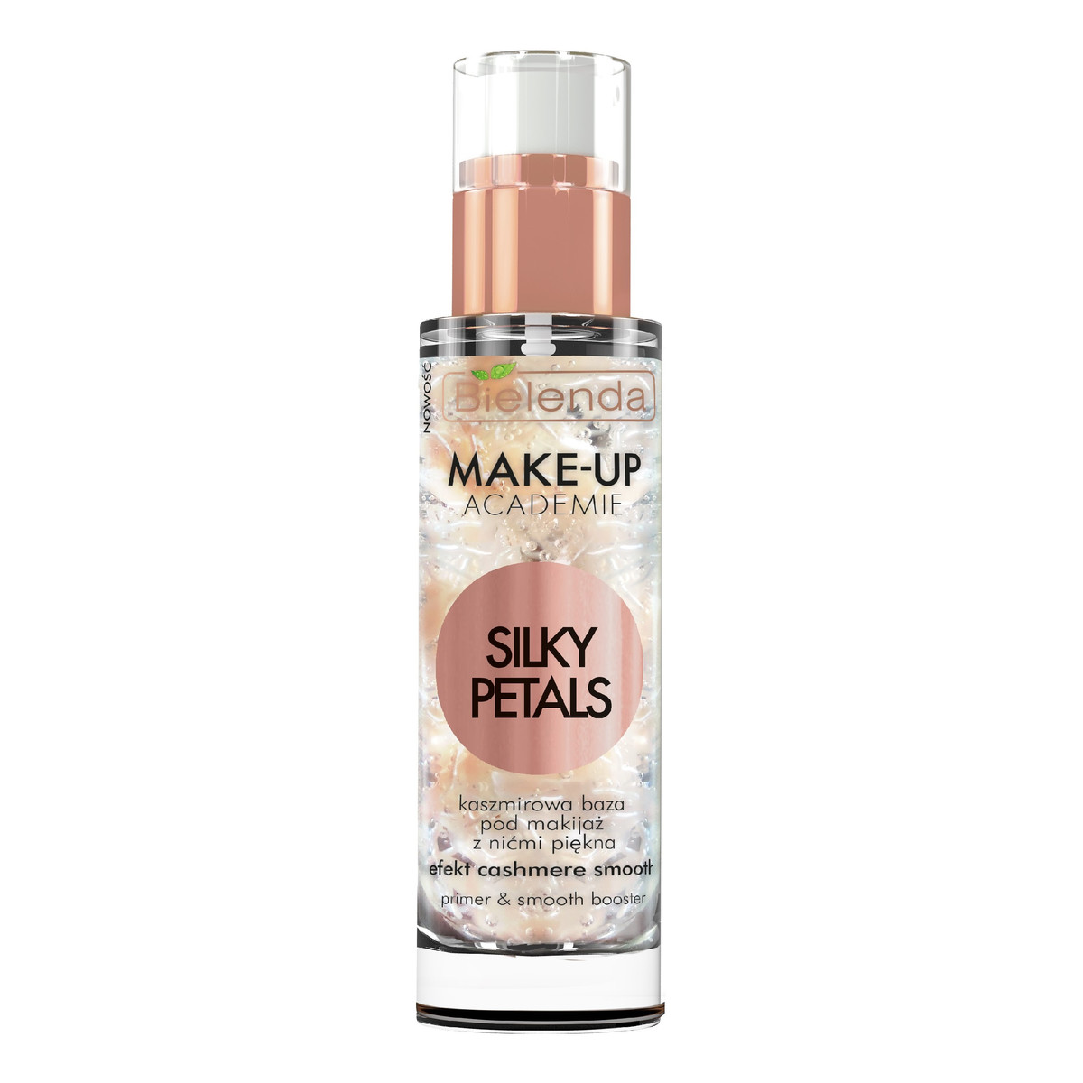 Bielenda Make-Up Academie Kaszmirowa Baza pod makijaż z nićmi piękna Silky Petals 30g