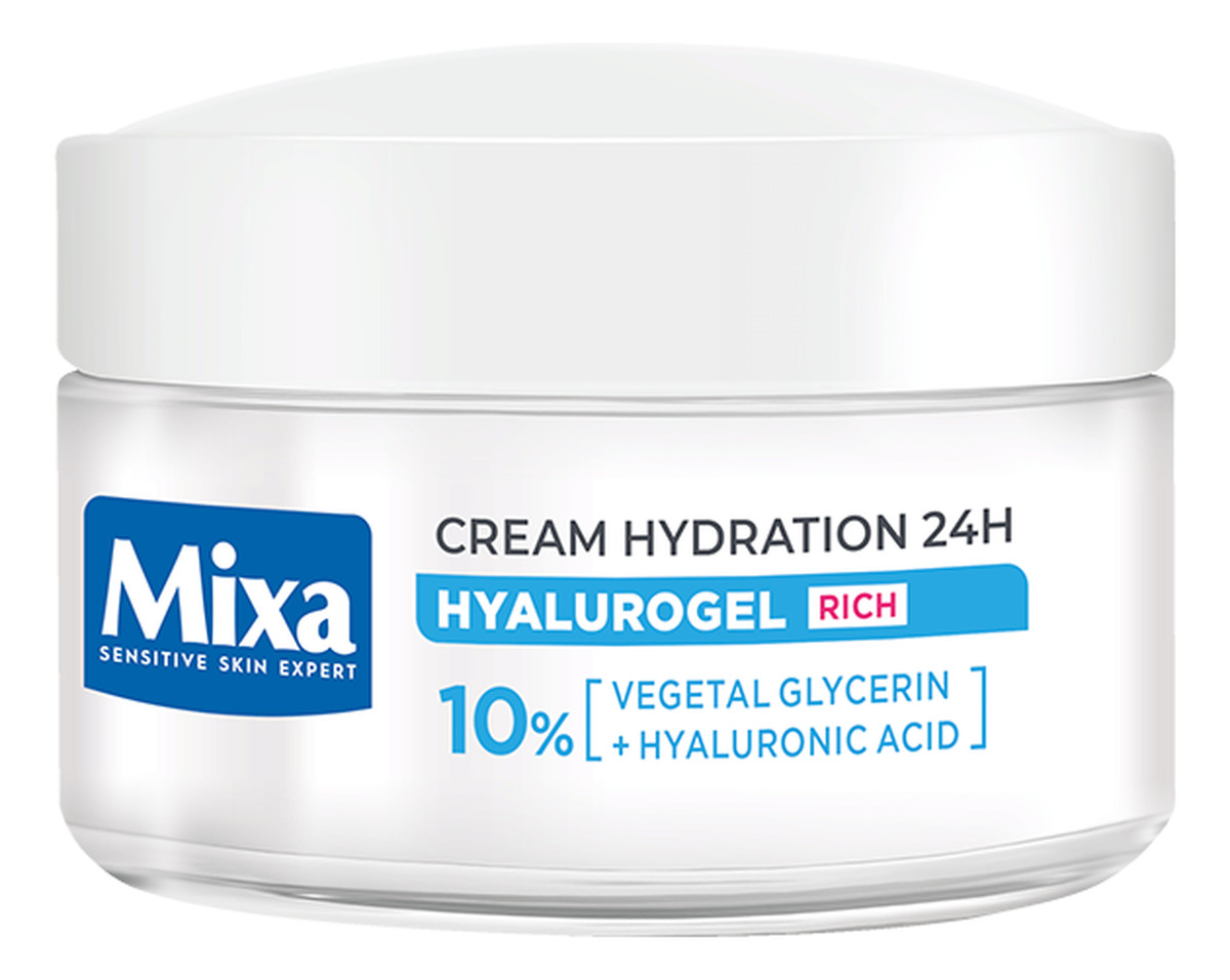 Bogaty krem intensywnie nawilżający skóra wrażliwa odwodniona