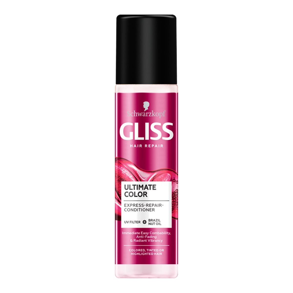 Gliss Ultimate Color Express Repair Conditioner ekspresowa odżywka regeneracyjna do włosów farbowanych i z pasemkami 200ml