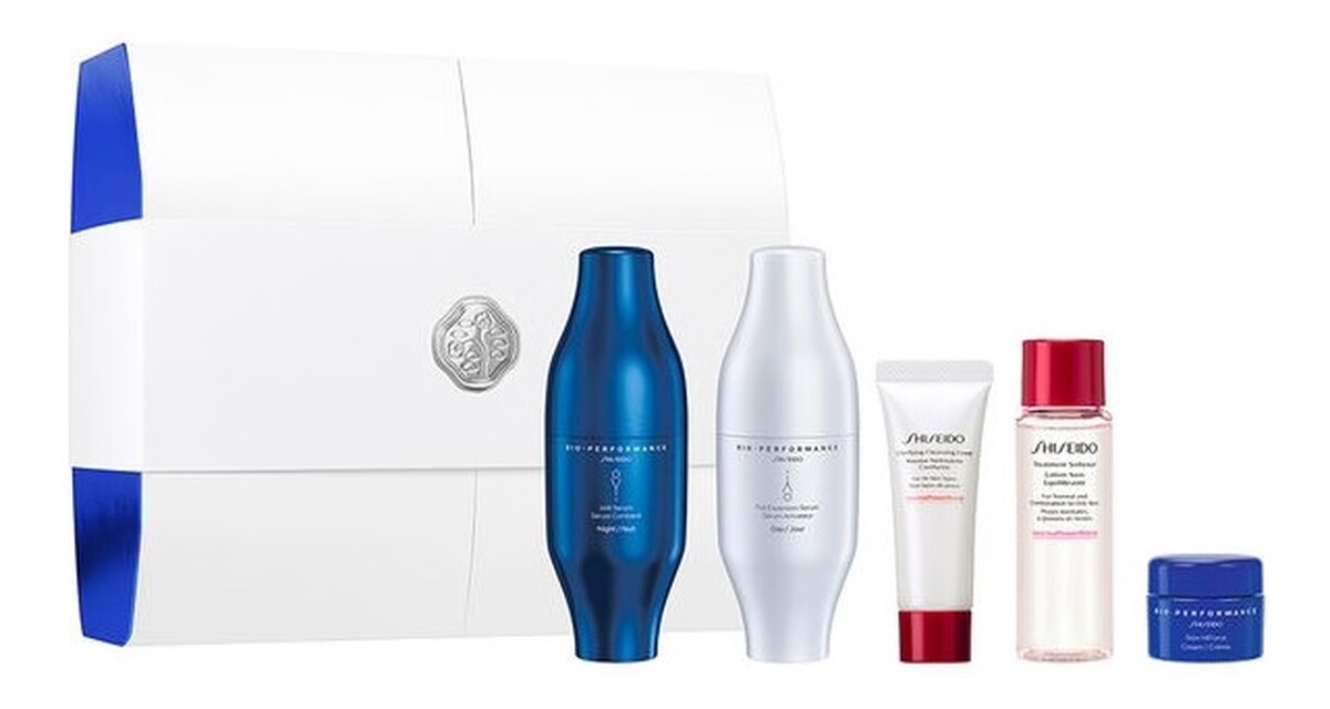 Zestaw serum do twarzy 2x30ml + pianka oczyszczająca do twarzy 15ml + lotion do twarzy 30ml + krem do twarzy 5ml