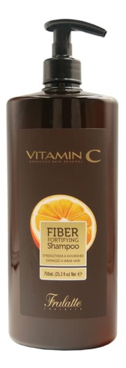 Vitamin c fiber fortifying shampoo szampon do włosów z witaminą c