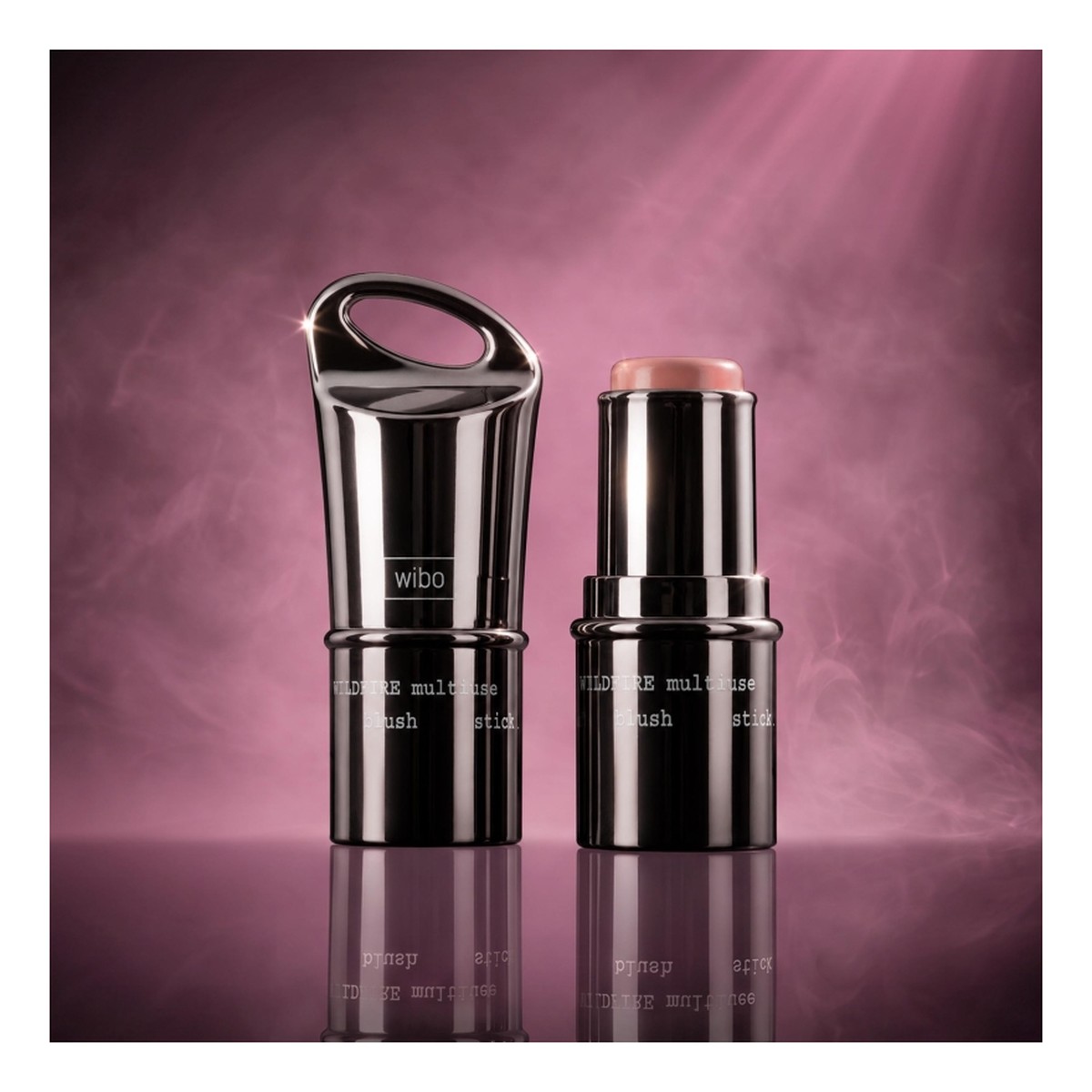 Wibo Wildfire Multi-Use Blush Stick wielofunkcyjny róż do policzków w sztyfcie 3w1 Pulse 6g