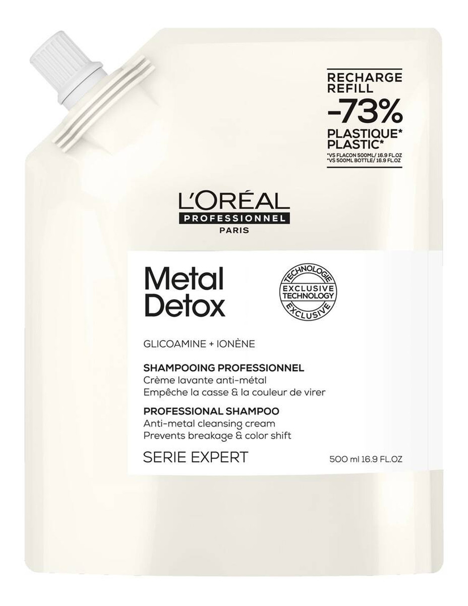 Metal Detox szampon do włosów farbowanych refill