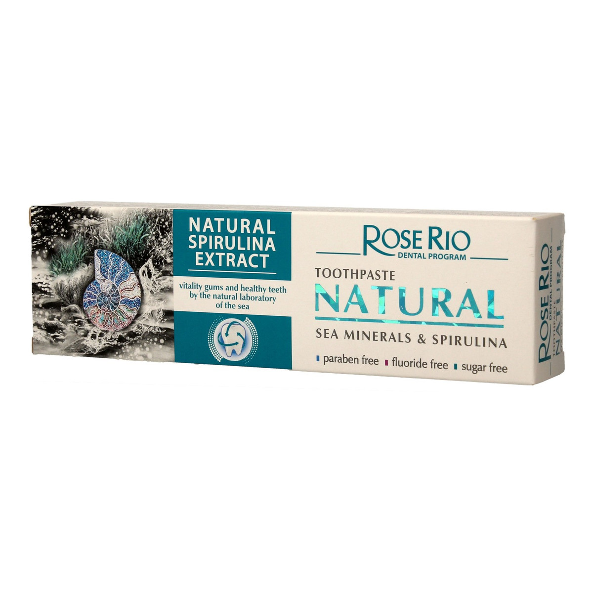 Rose Rio NATURAL SPIRULINA EXTRACT Pasta do zębów 65ml