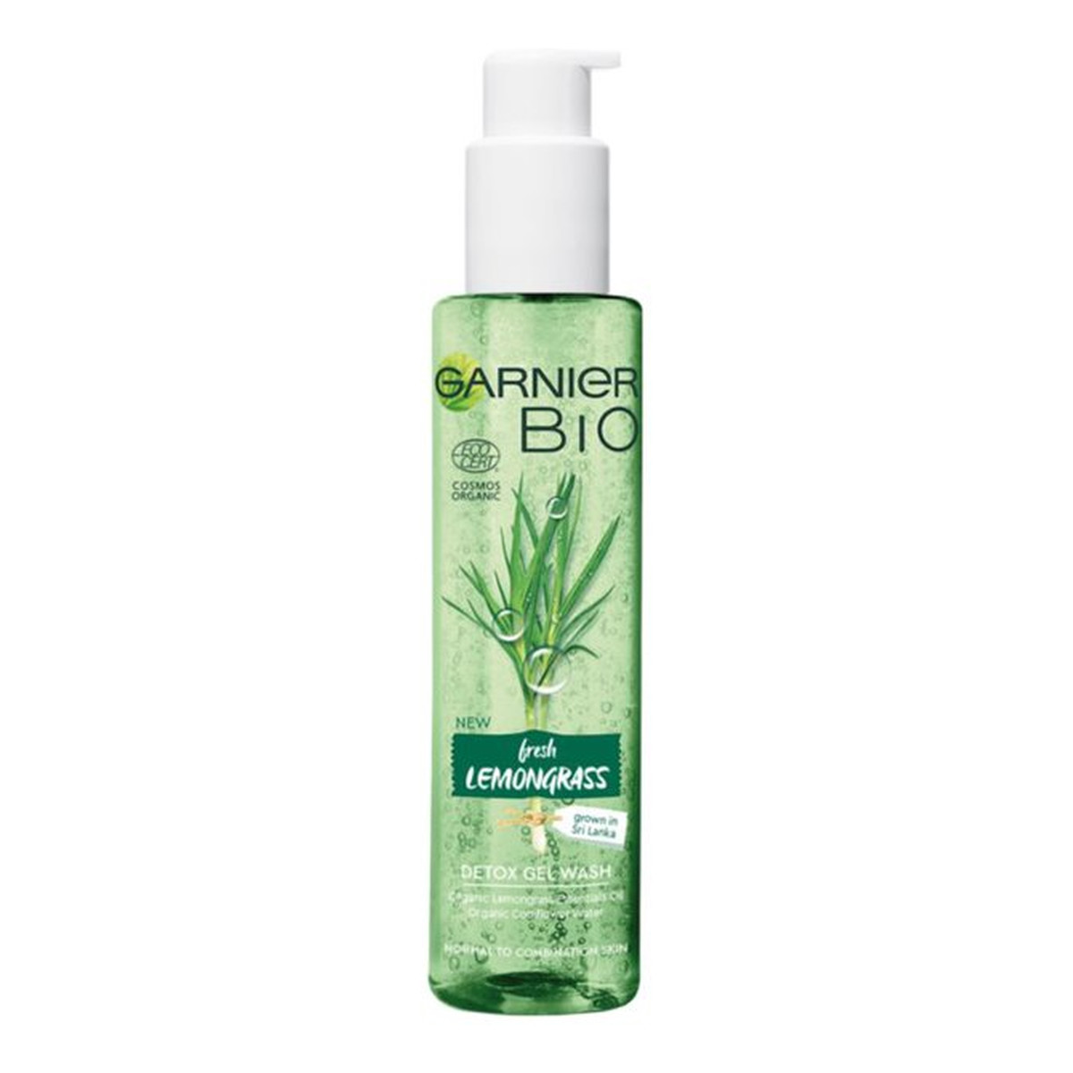 Garnier Bio Fresh Lemongrass Detox Wash Gel detoksykujący żel myjący do twarzy 150ml
