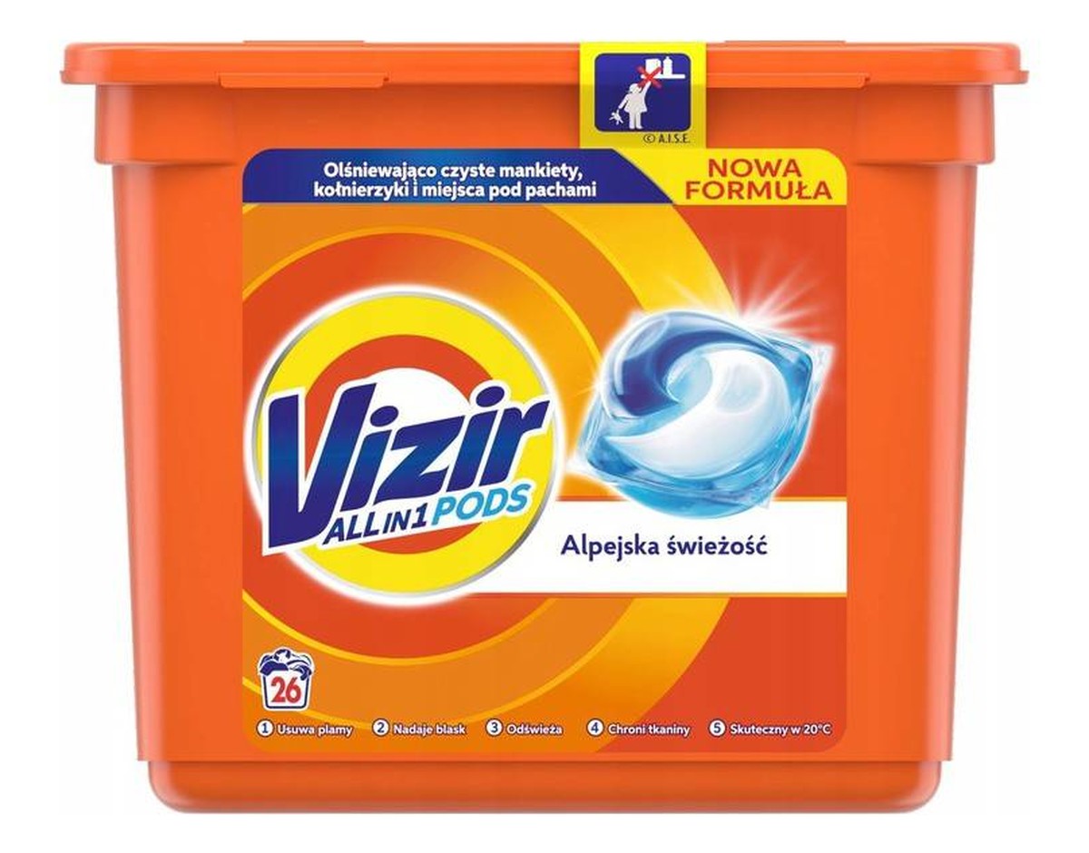 Kapsułki do prania Alpejska Świeżość 26 prań