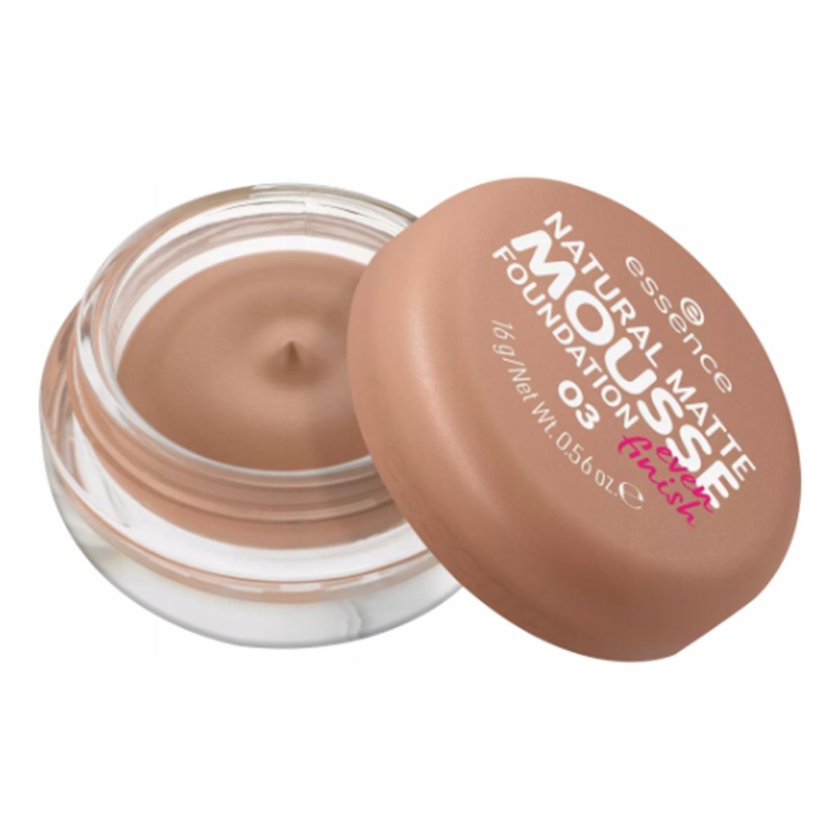 Essence Natural Matte Mousse Podkład matujący w musie 16g