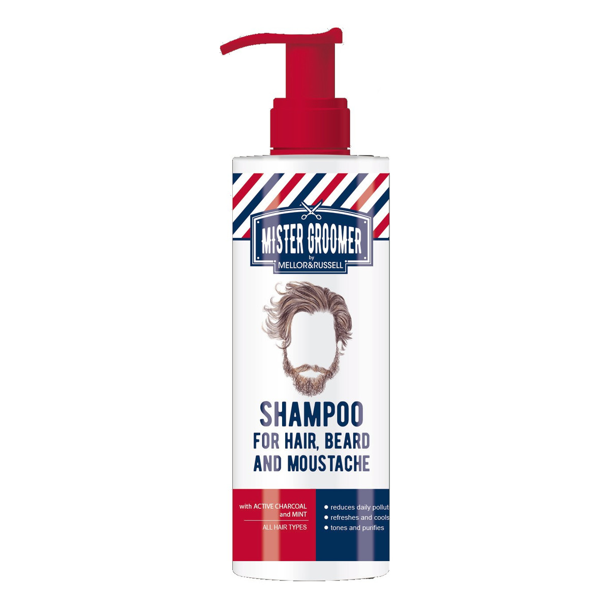 Mr. Groomer Szampon do włosów ,brody i wąsów 200ml
