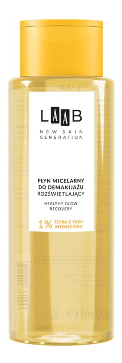 Laab tetra-c yuzu rozświetlający płyn micelarny do demakijażu