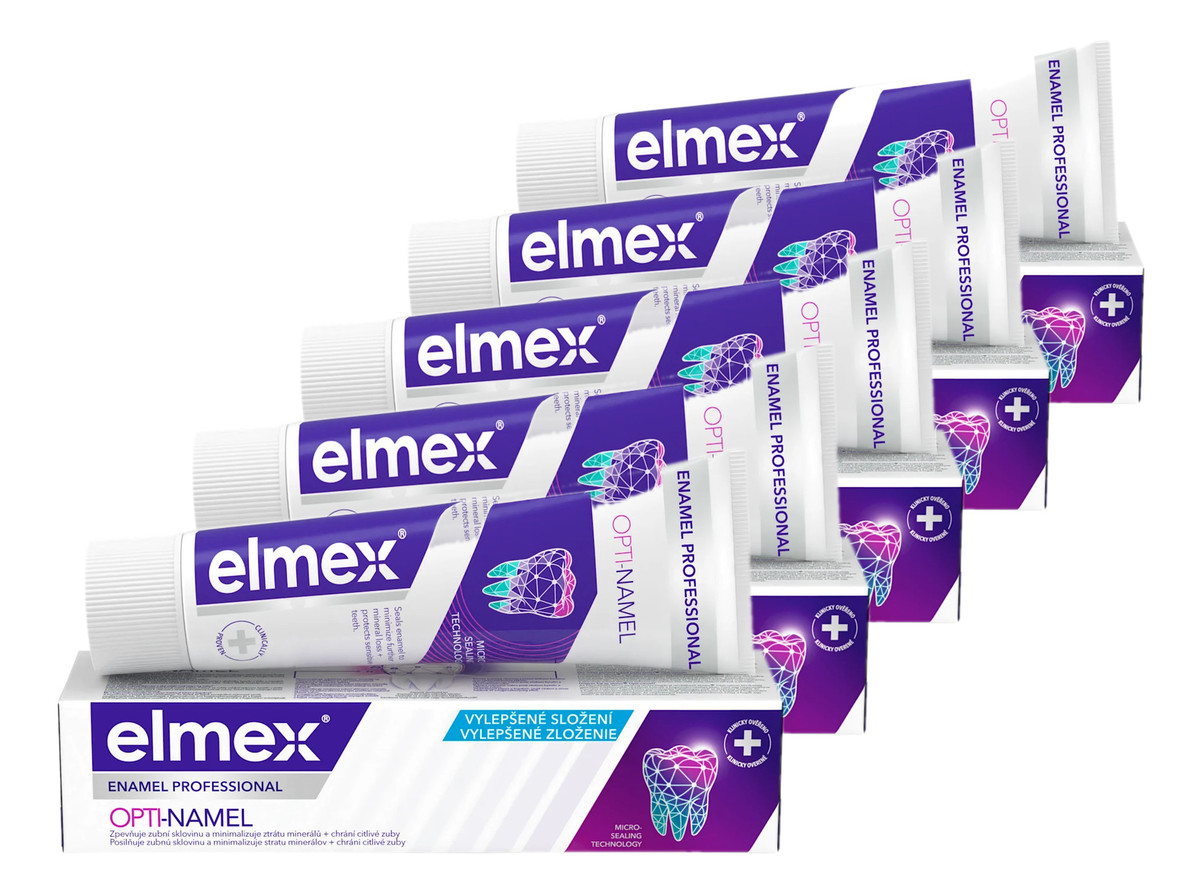 Pasta do zębów wzmacniająca szkliwo 5x75ml