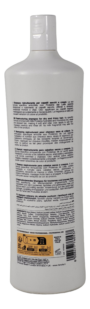 Restructuring Shampoo szampon do włosów suchych i łamliwych