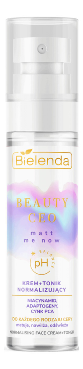 Krem + Tonik normalizujący Matt Me Now