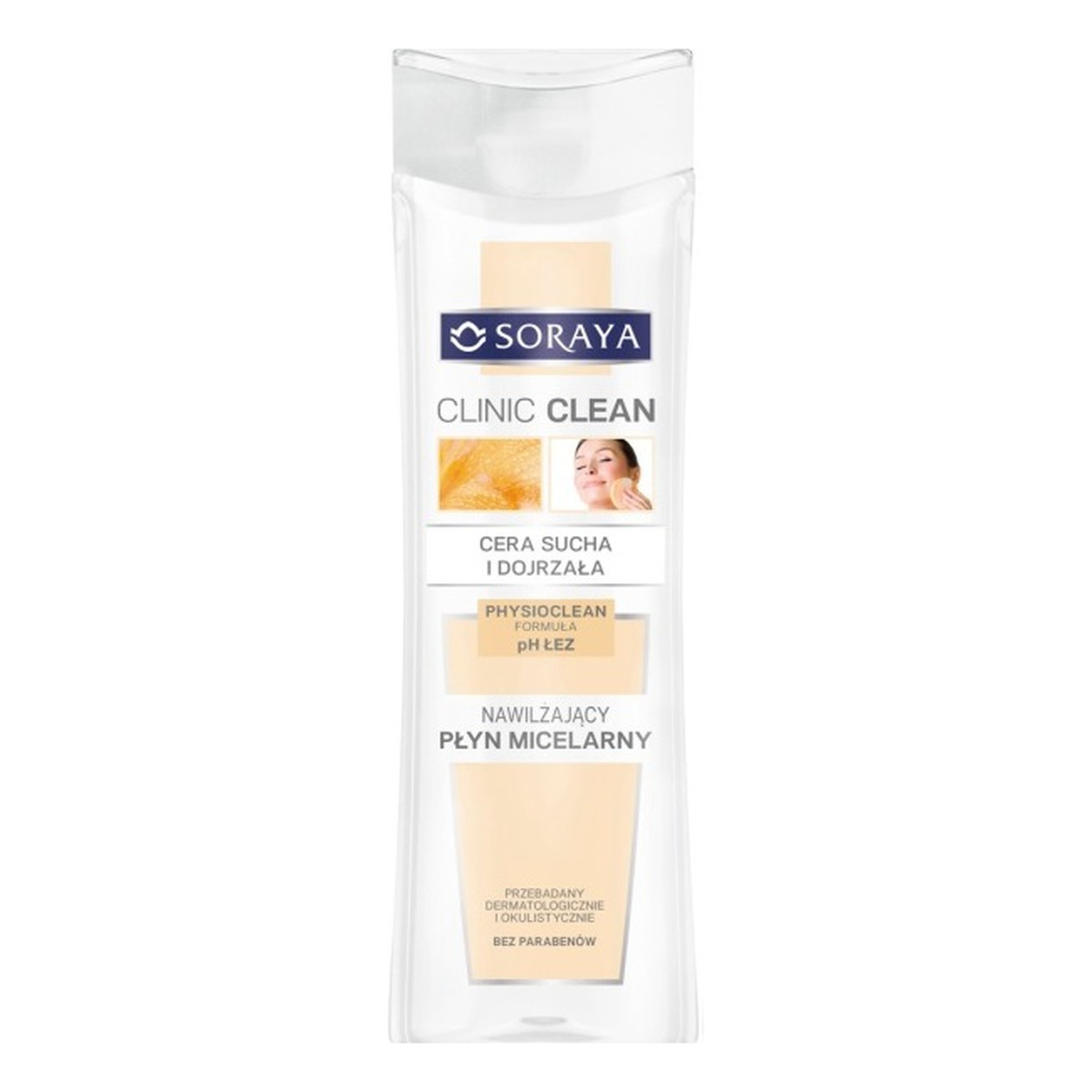 Soraya Clinic Clean Nawilżający Płyn Micelarny 200ml