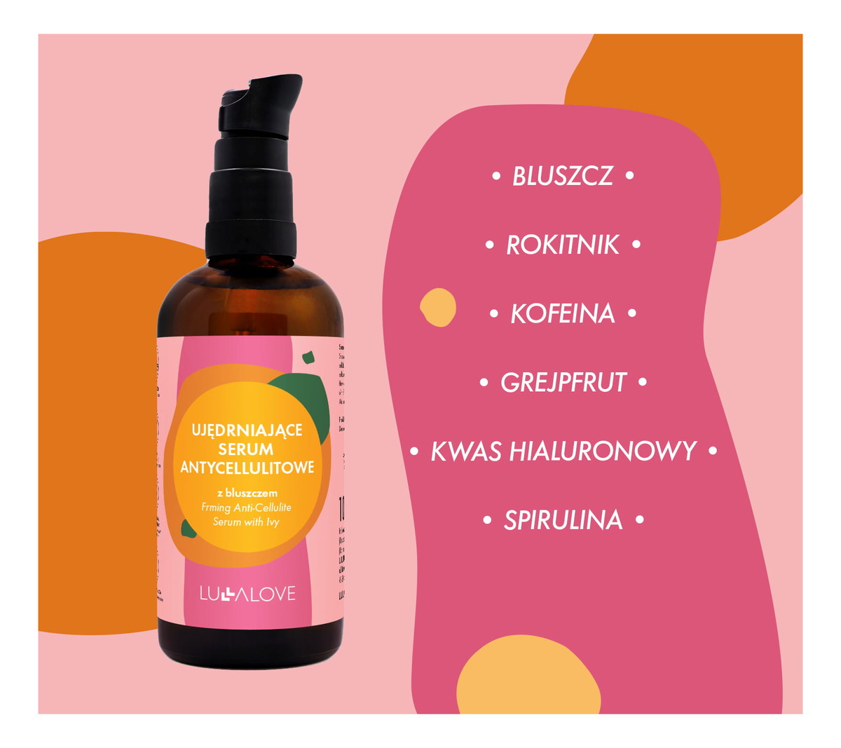 Ujędrniające serum antycellulitowe z bluszczem