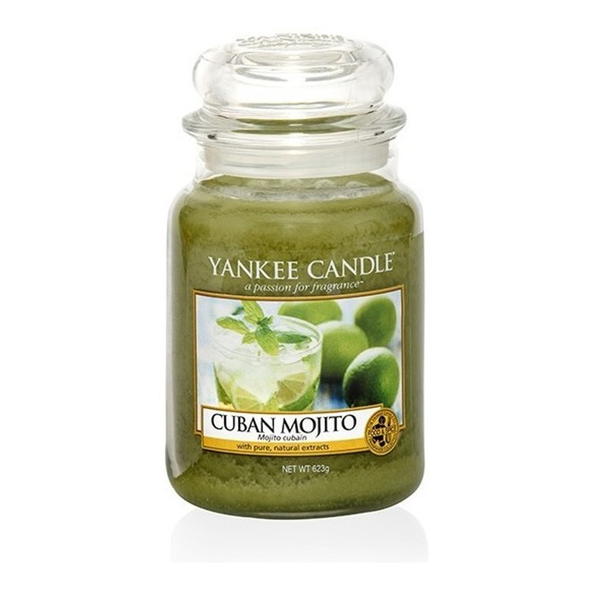 Yankee Candle Large Jar Duża świeczka zapachowa Cuban Mojito 623g