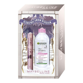 Zestaw lash sensational sky high wydłużający tusz do rzęs black 7.2ml + garnier płyn micelarny 3w1 400ml