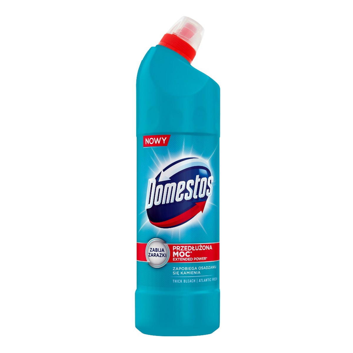 Domestos Przedłużona Moc Atlantic Fresh płyn czyszcząco-dezynfekujący do wc 1250ml