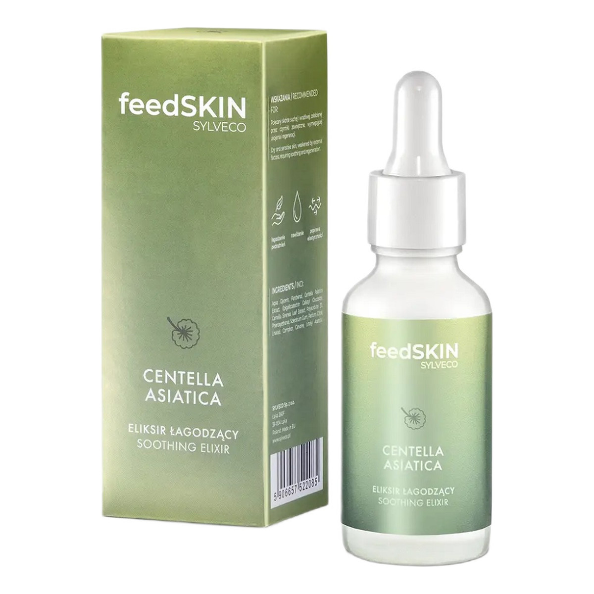 FeedSKIN Eliksir łagodzący z wąkrotą azjatycką 30ml