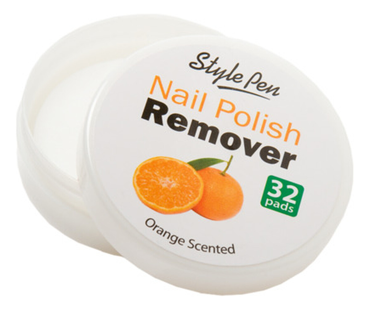 pachnący zmywacz do paznokci w płatkach Pomarańcza