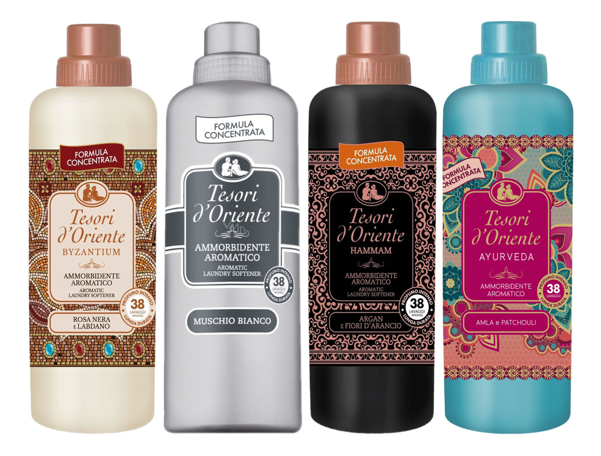 Koncentraty do płukania Ajurweda Piżmo Bizancjum Hammam 4x760ml
