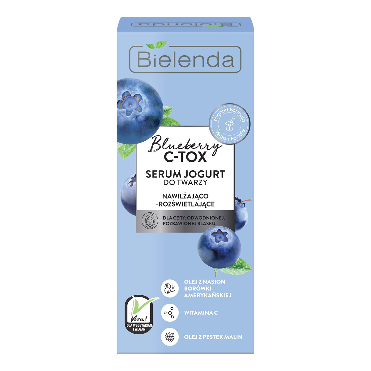 Bielenda C-TOX Blueberry nawilżająco-rozświetlające serum do twarzy 30ml