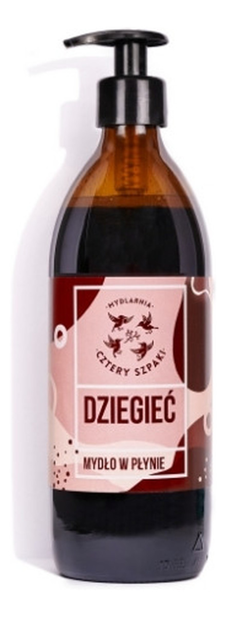Mydło w płynie dziegieć