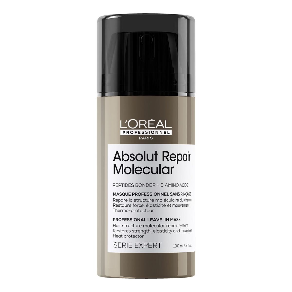 L'Oreal Paris Serie Expert Absolut Repair Molecular Regenerująca maska do włosów zniszczonych bez spłukiwania 100ml