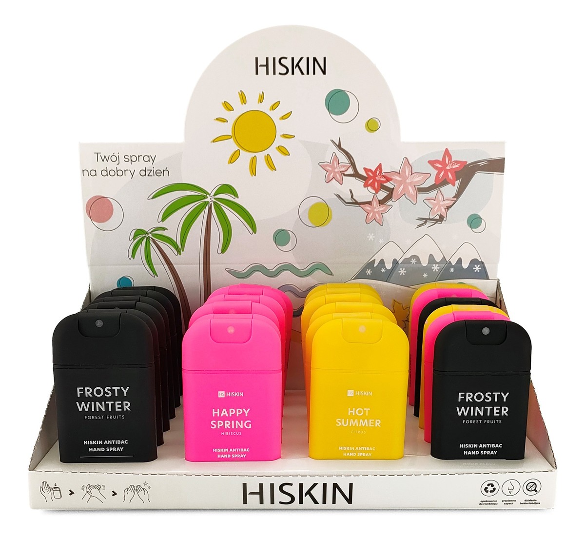Hot summer stand ekspozycyjny mix 24 szt.