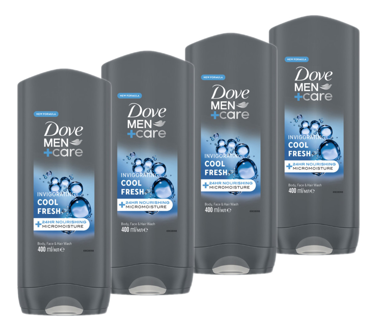 Cool Fresh Żel Pod Prysznic 4szt.